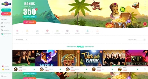 Spinia Casino Beliebt