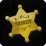 Abzeichen des Sheriffs