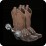 Stiefel mit Sporen