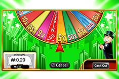 Den Radbonus spielen